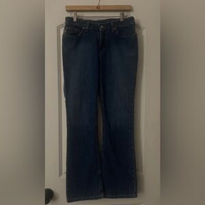 Carhartt Bootcut Jeans Womens 30 W 28 Inseam Mid Rise Relaxed Rugged Casual.